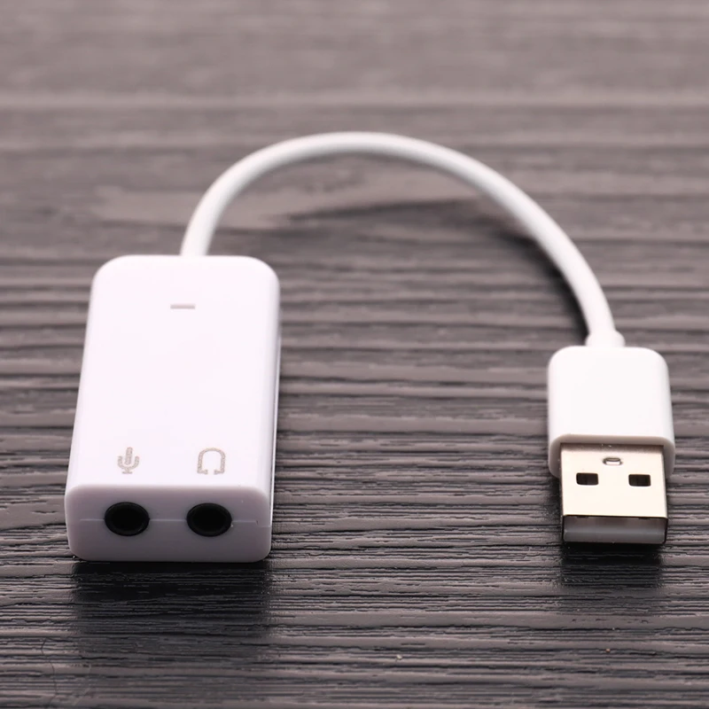 

USB-звуковая карта виртуальной версии 7,1 3D, внешний USB-аудио адаптер, USB к разъему 3,5 мм, звуковая карта для наушников, микрофонов, для ноутбука, ...