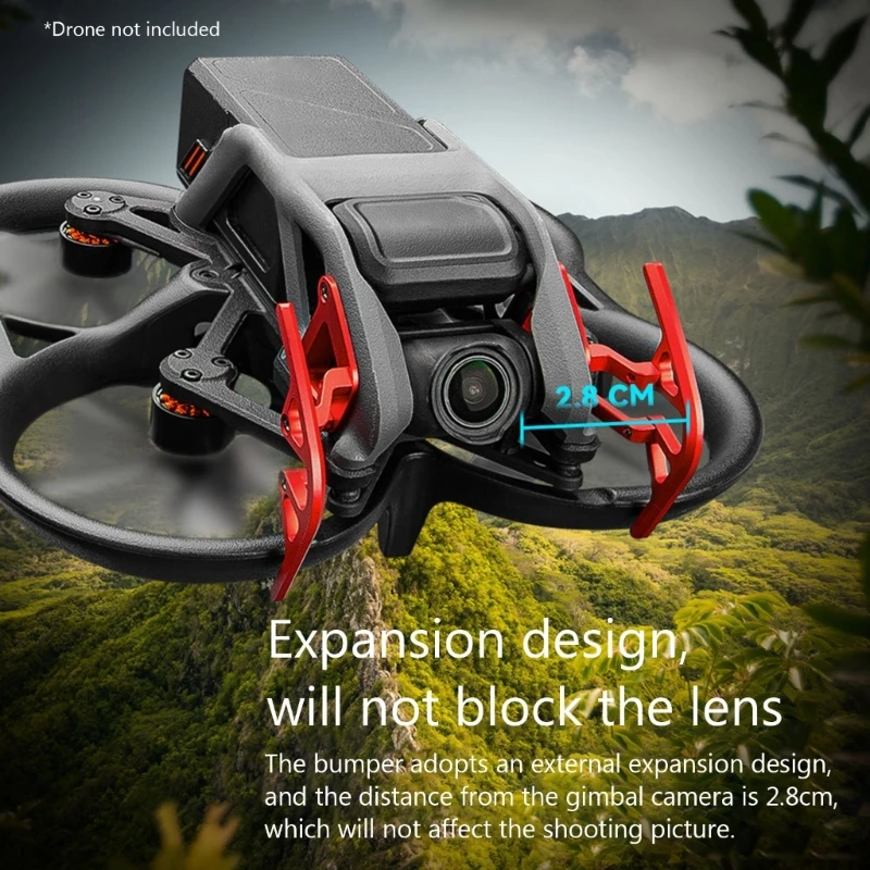 

Бампер из алюминиевого сплава с крепежным винтом для Avata H8WD