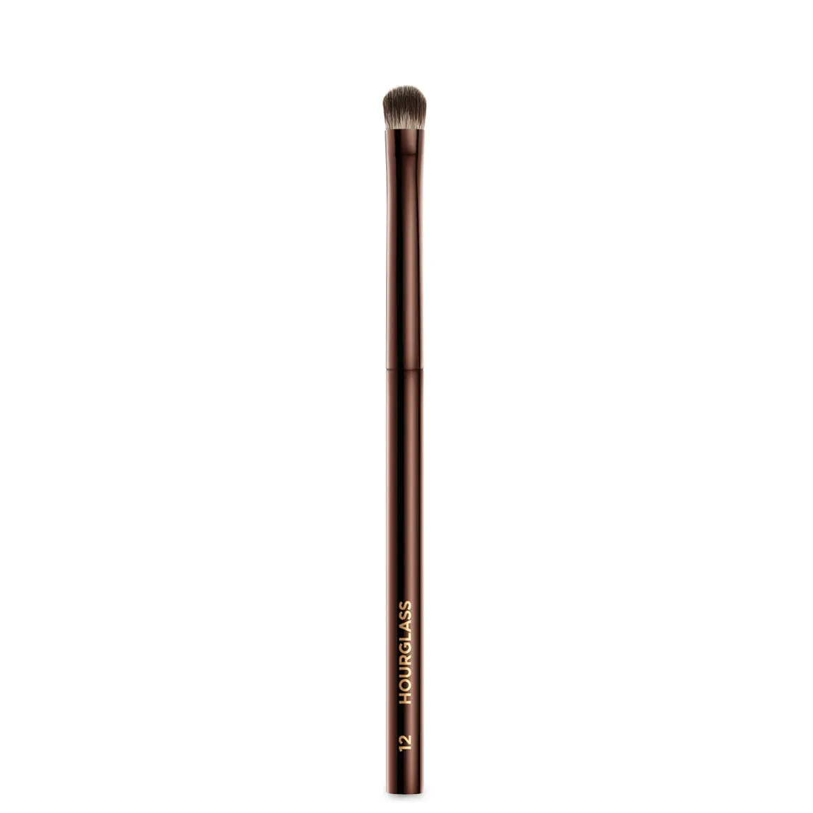 

Hourglass Nº 12 Beveled Shadow Brush - Makeup Brushes Small Eye Shadow Smudging Blending Highlighting Beauty Cosmetics Tools