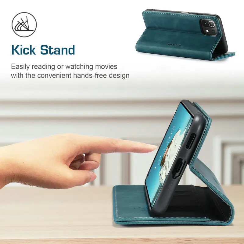 For Xiaomi 13 Lite 12 T Redmi Note 11 Pro 10 s Flip Case Leather Magnet Book Funda Mi 12T 11 Lite 10T 12C 12X 11T Wallet Cover