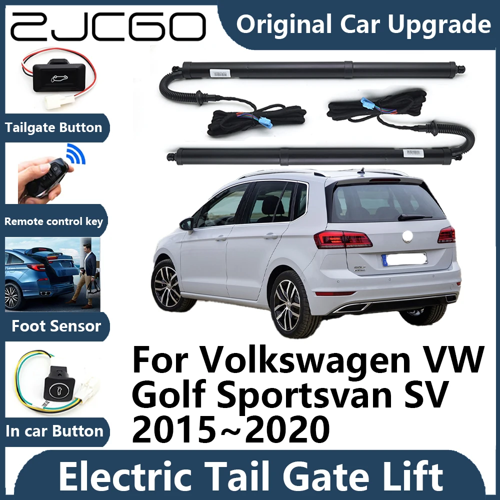 Фото Для Volkswagen VW Golf Sportsvan SV задняя дверь электрическая задняя дверь подъемная опора поддержка автомобиля мощность задней двери подъемная дверь стойка №1