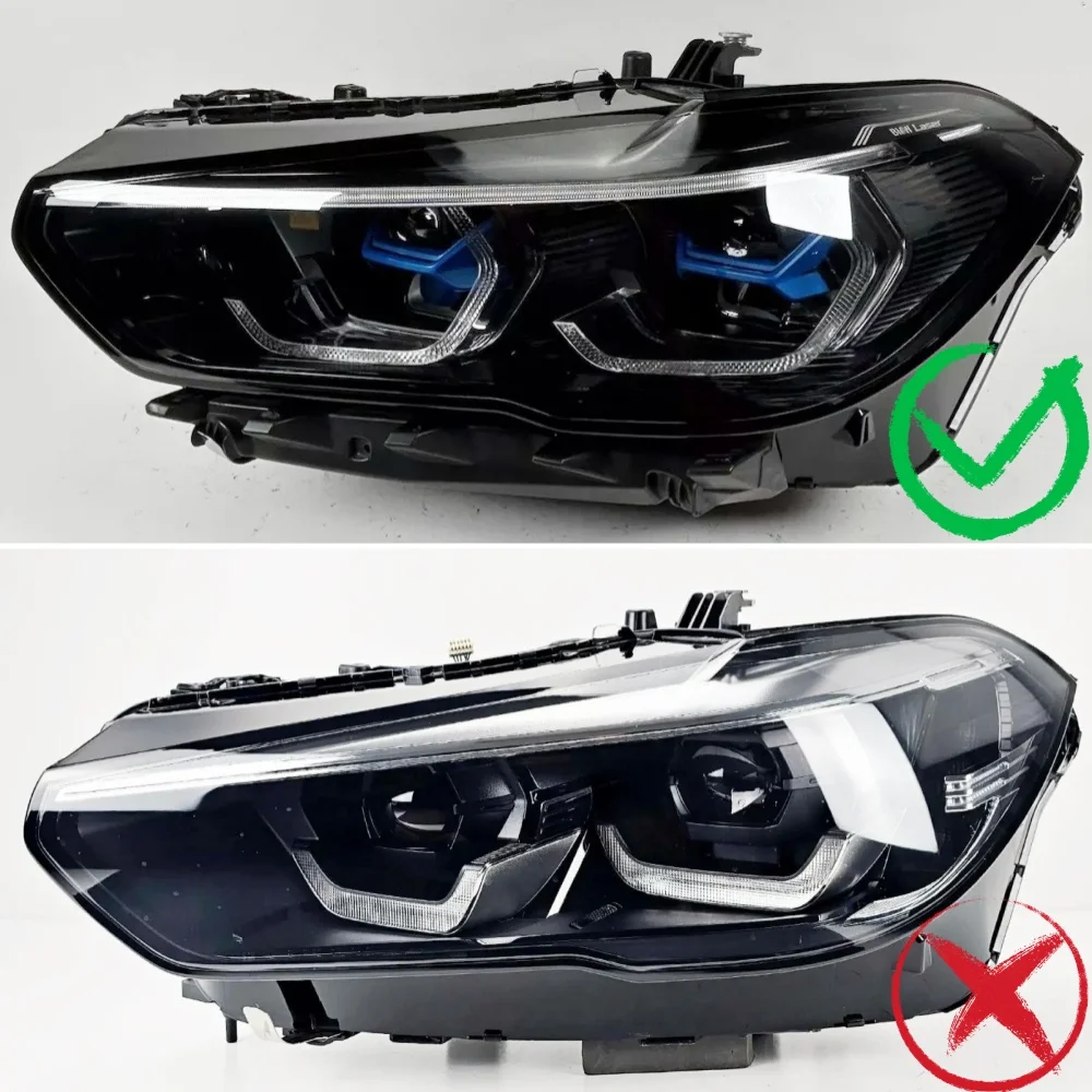 Дневные фары CSL Style Angel Eyes светодиодные панели для BMW G05 G06 желтый DRL F95 X5M F96 X6M Laserlicht