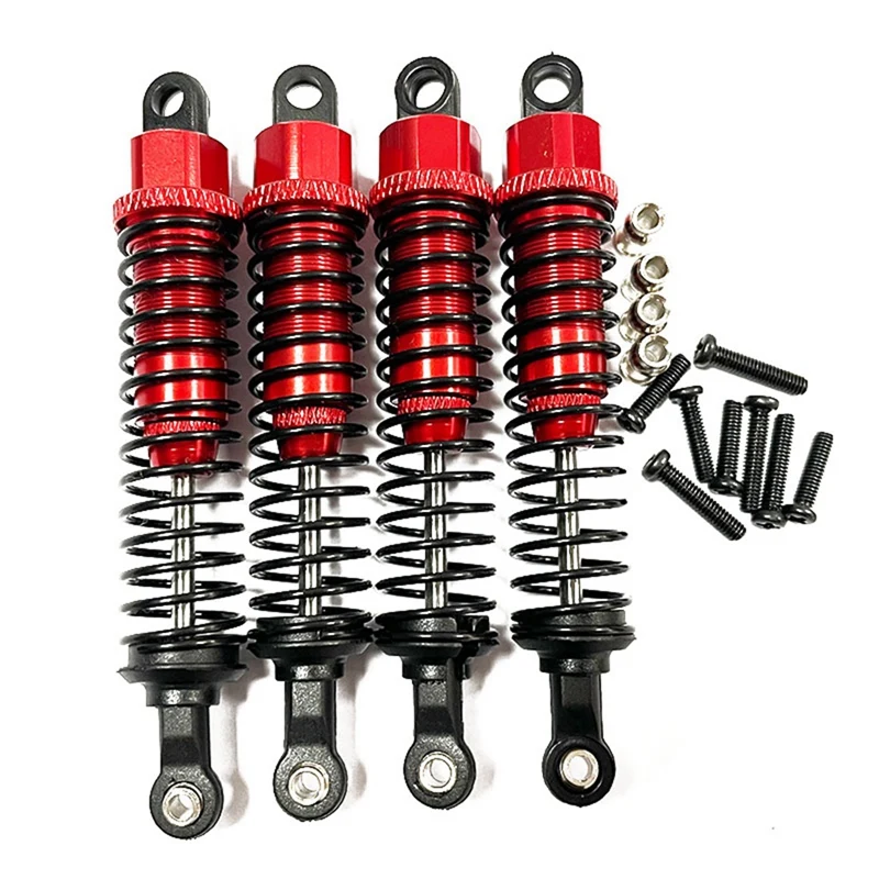 4 шт. металлический масляный амортизатор для LAEGENDARY BEZGAR 1/12 1/16 детали обновления