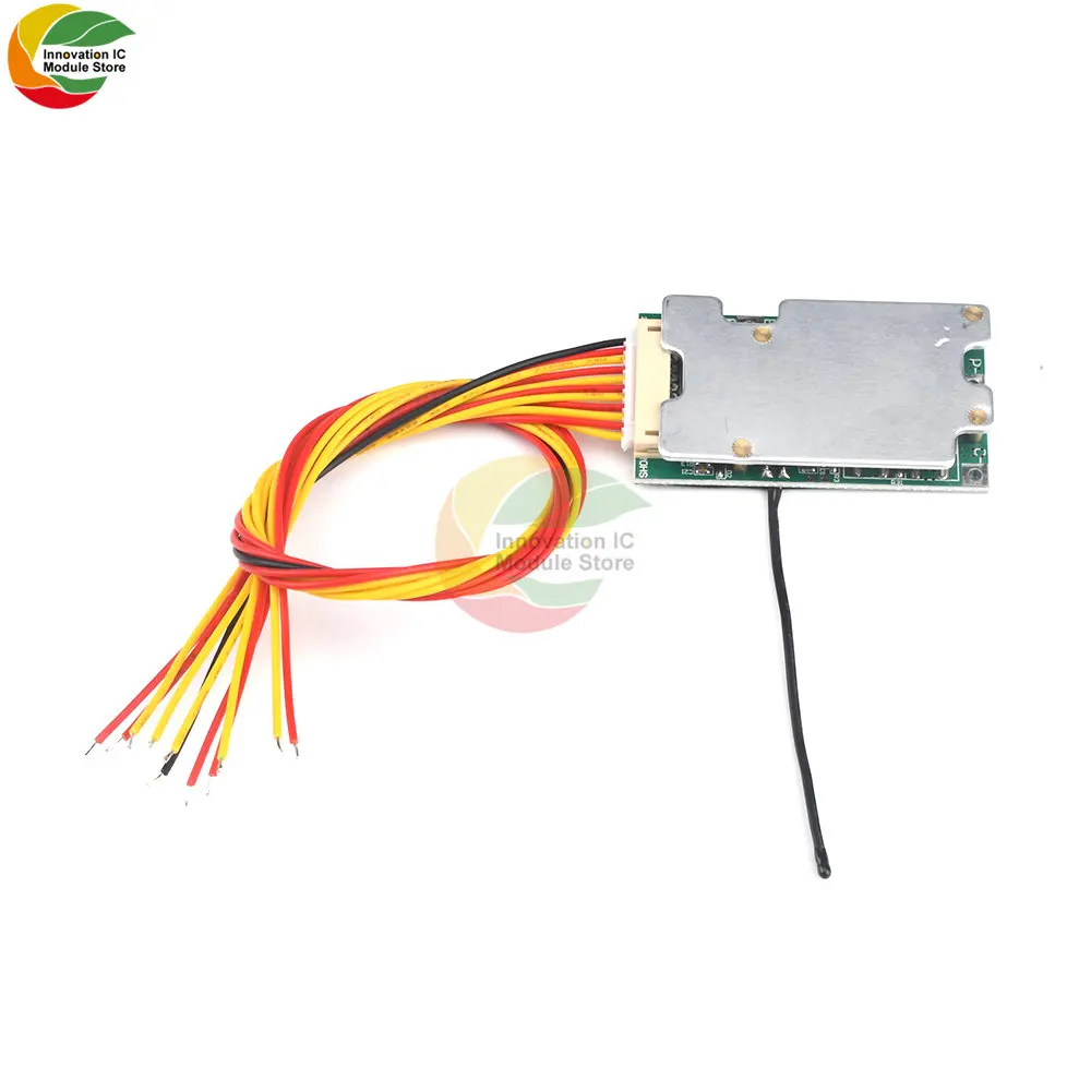10S 36V 30A Защитная плата Li-Ion Cell 18650 Защита аккумулятора BMS PCB плата с балансировкой для инвертора электрического автомобиля