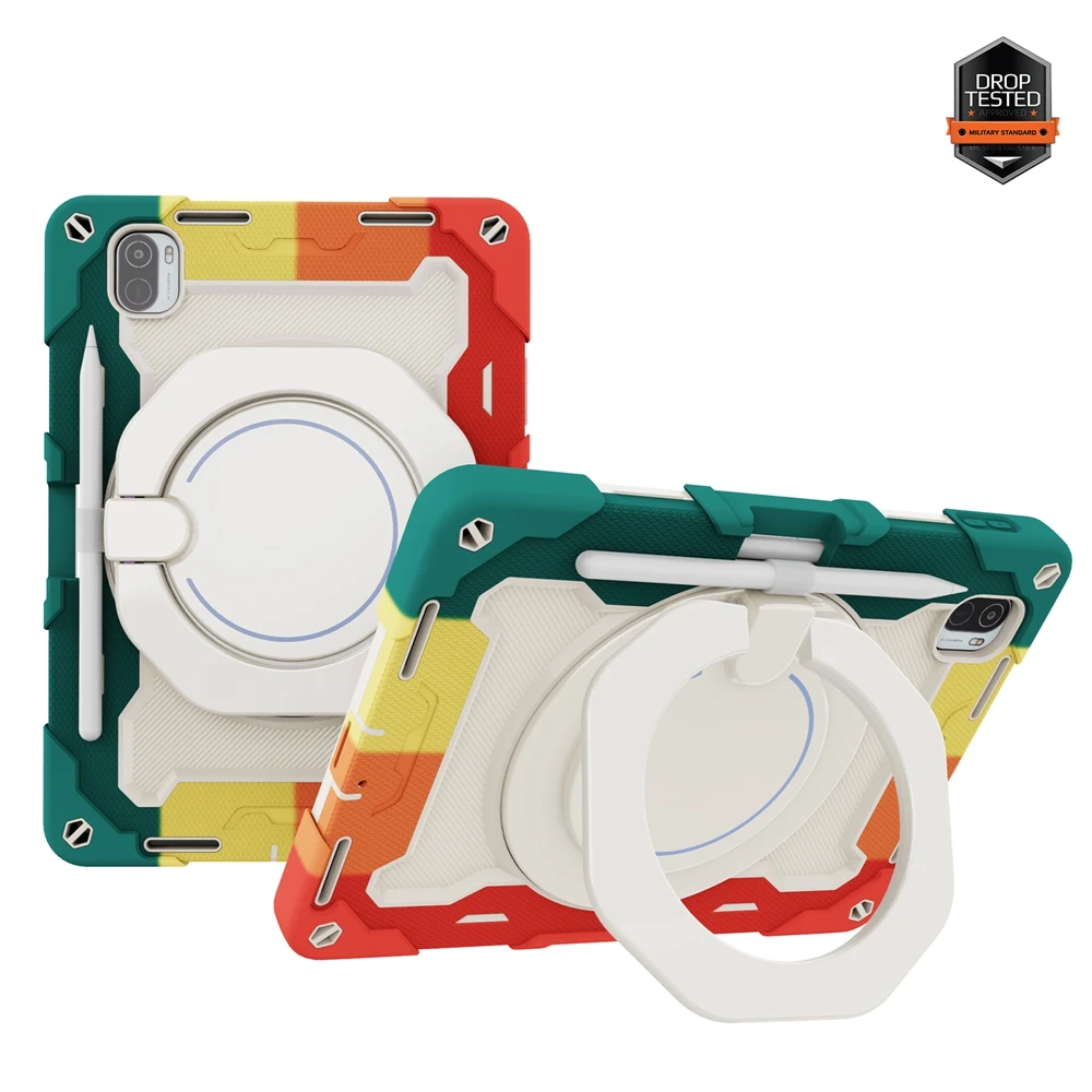 

Mi Pad 5 for Xiaomi Pad 5 Pro Mi Pad4 8inch Tablet Case Heavy Duty Rugged Armor Dazzle Impact Shockproof Kickstand Mipad 5 Cover