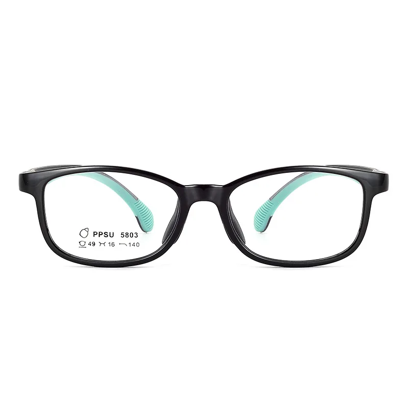 Детские оправы для подростков гибкие квадратные очки сверхлегкие очков