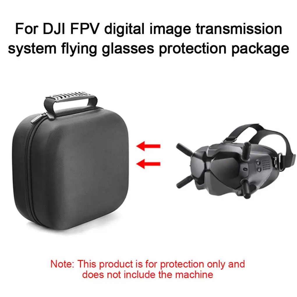 

Портативный защитный чехол для DJI Digital Мерцающая Система FPV Дорожный чехол с ручкой для очков FPV
