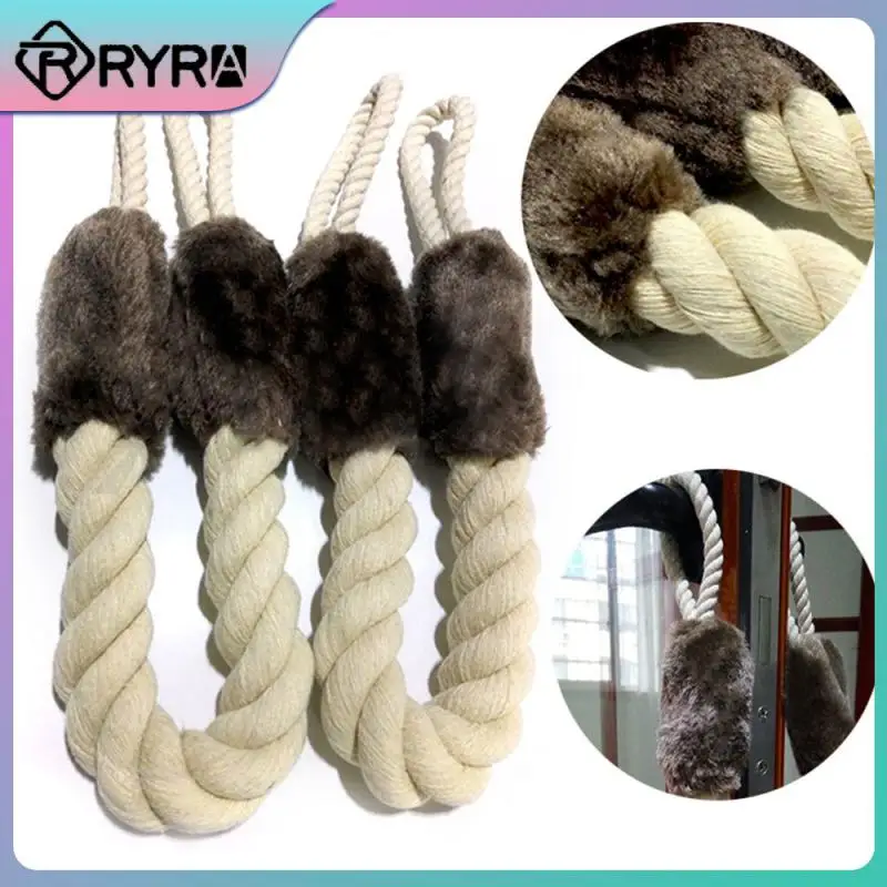 

Pets Rope Toy Biting Squeak Toy Dog Toy Rope Training Tool Pet Dog Toys Molar Tooth Bite Pet Game Rope Door Handle Door Stopper