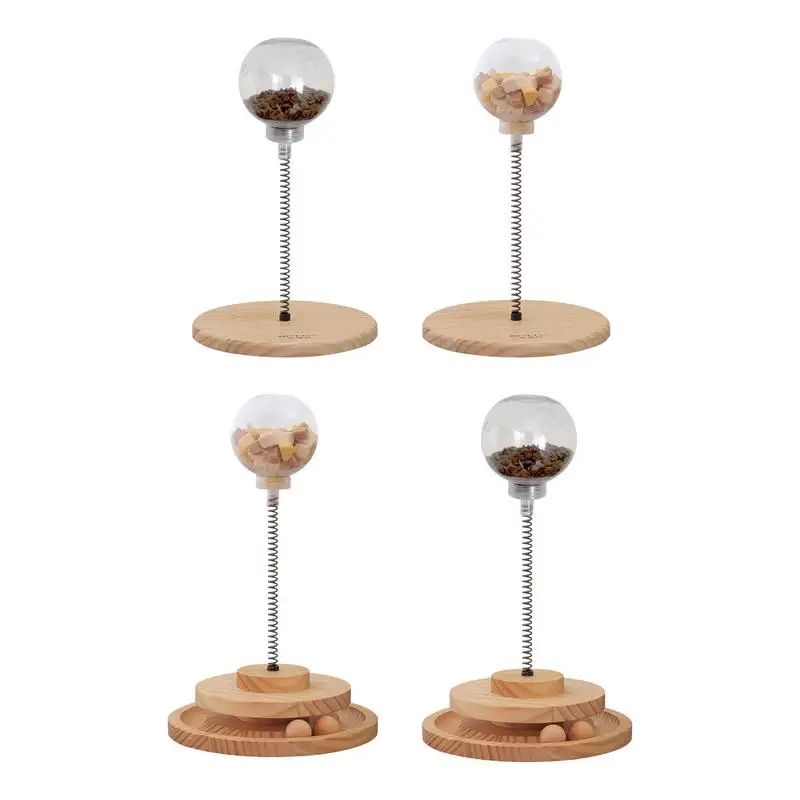 

Cat Puzzle Tumbler Cat Feeder Ball Interactive Game For Your Cat Cat Toys For Indoor Cats Interactive Ball Tumbler Treats Toy