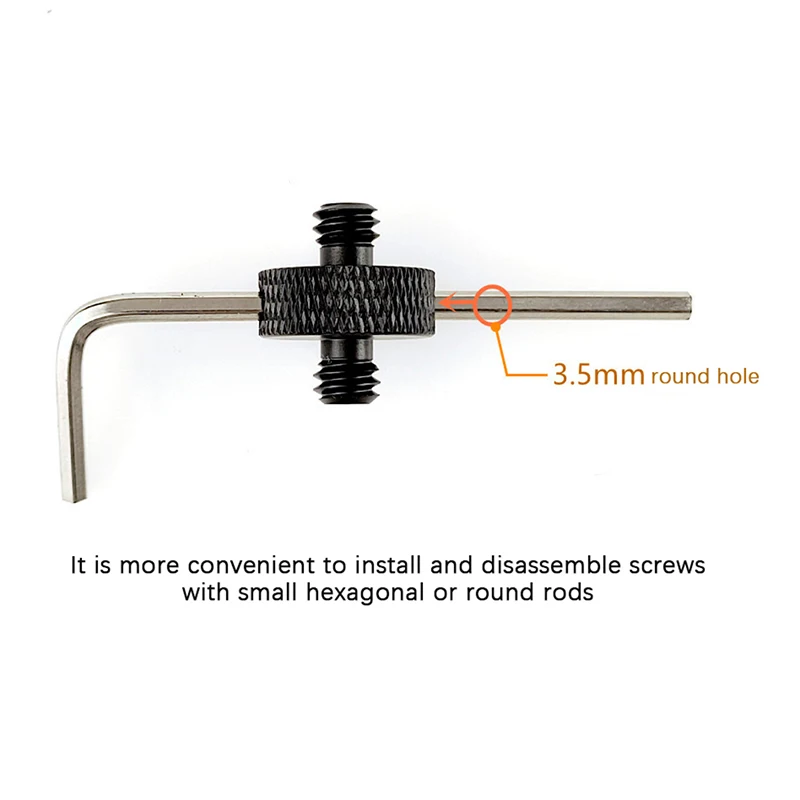 

High Quality 1/4 To 3/8 Inch Conversion Screw SLR Camera Screws Broadcast Stand Tripod Photographic Equipment Accessories 2Color