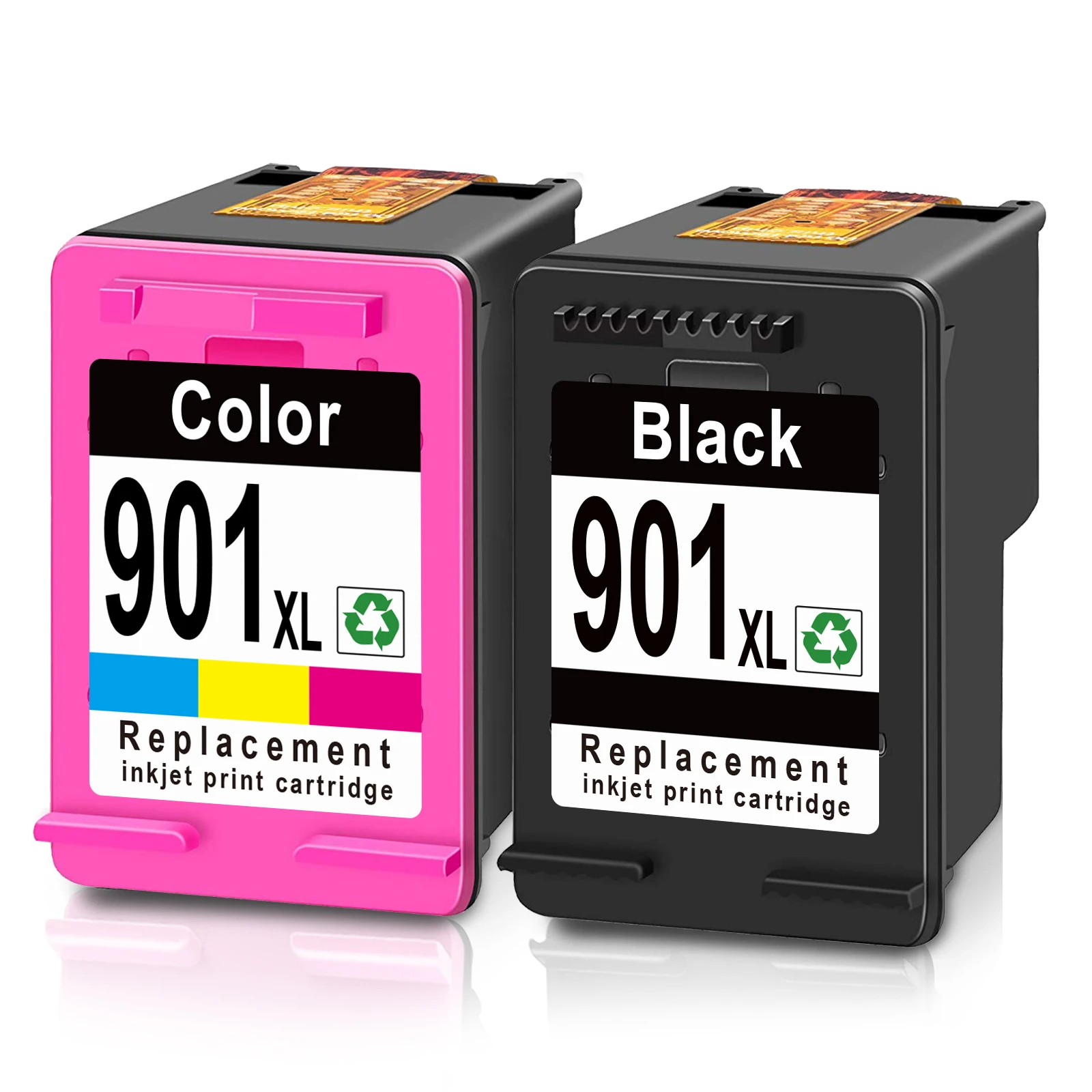 ShinColor for HP 901XL Cartridge Replacement for HP 901 Ink Cartridge for Officejet 4500 J4500 J4540 J4550 J4580 J4640 4680
