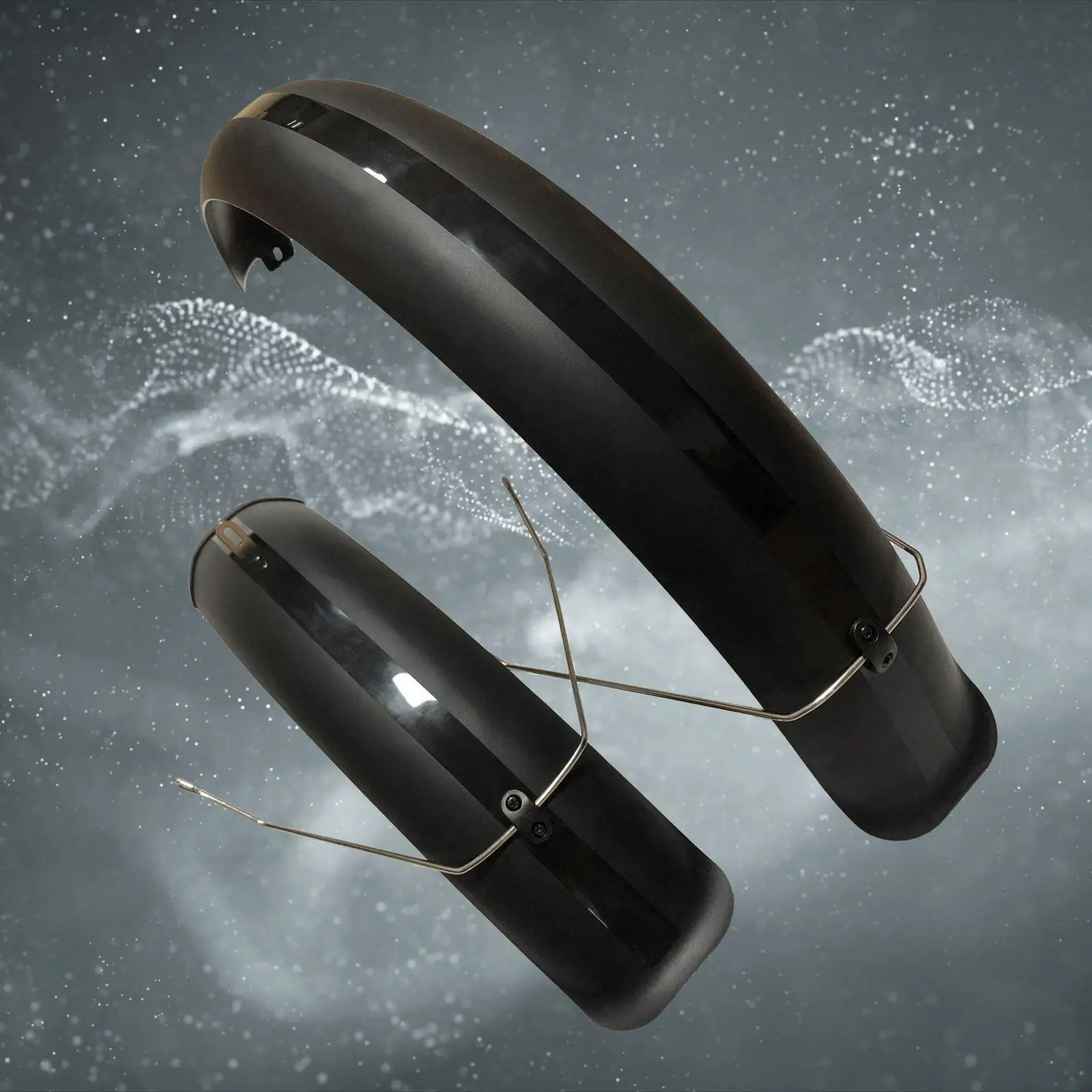 Велосипедные Крылья 26/20 дюйма x4.0 защита от грязи на толстых шинах комплект