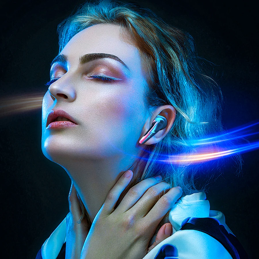 TWS беспроводные наушники 5 0 игровая гарнитура наушники-вкладыши с зарядным