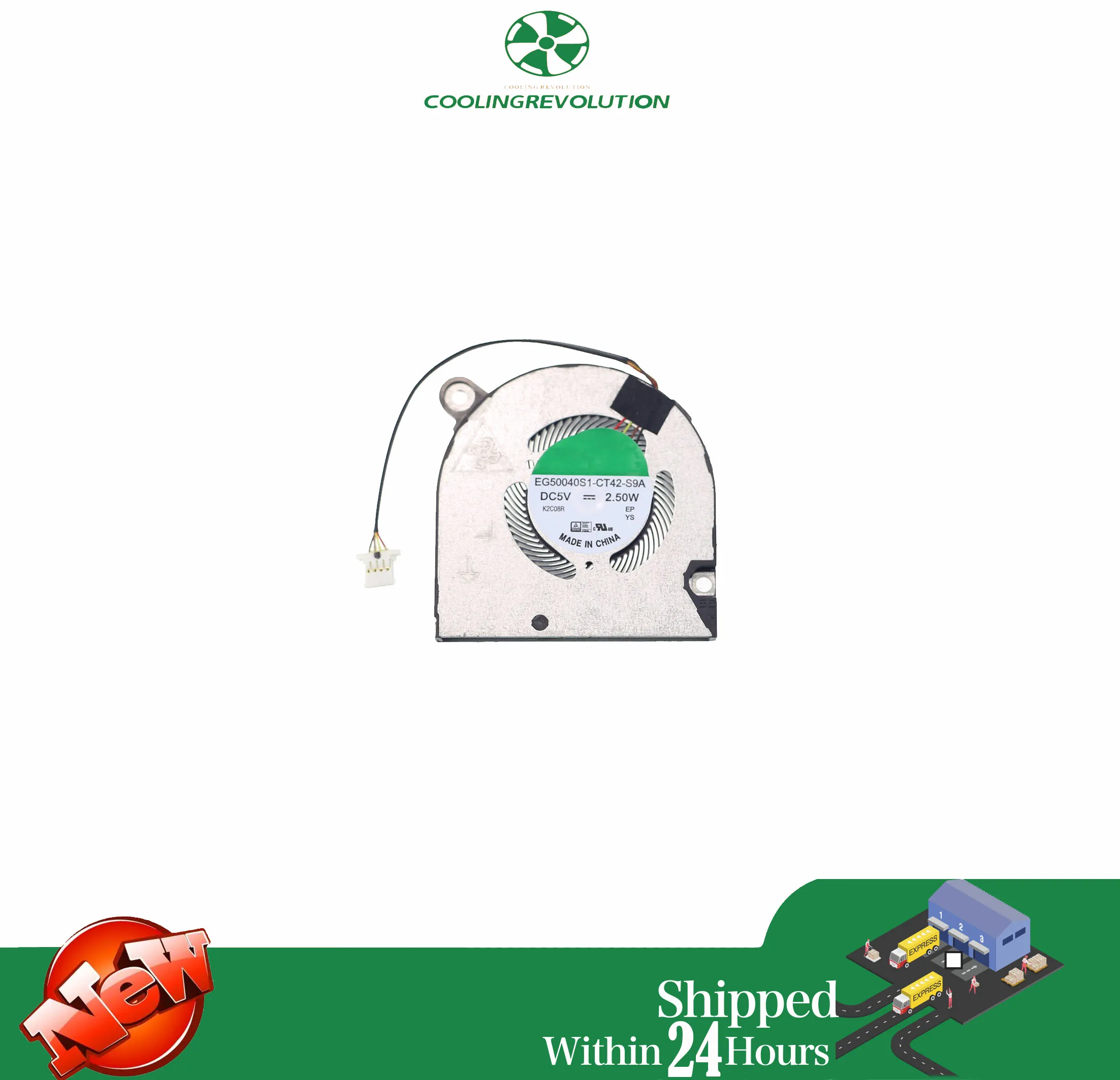 Охлаждающий вентилятор для ноутбука 5 в постоянного тока 2 50 Вт 4 контакта Acer Swift Go