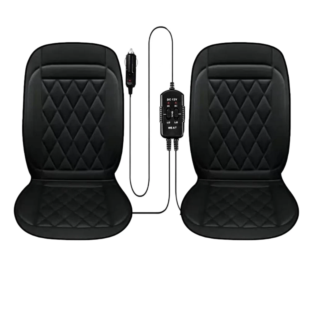 Отопление автомобильного сиденья 12 В, чехол на сиденье с автомобильной подголовкой, универсальный чехол на сиденье водителя, подушка с подогревом автомобиля