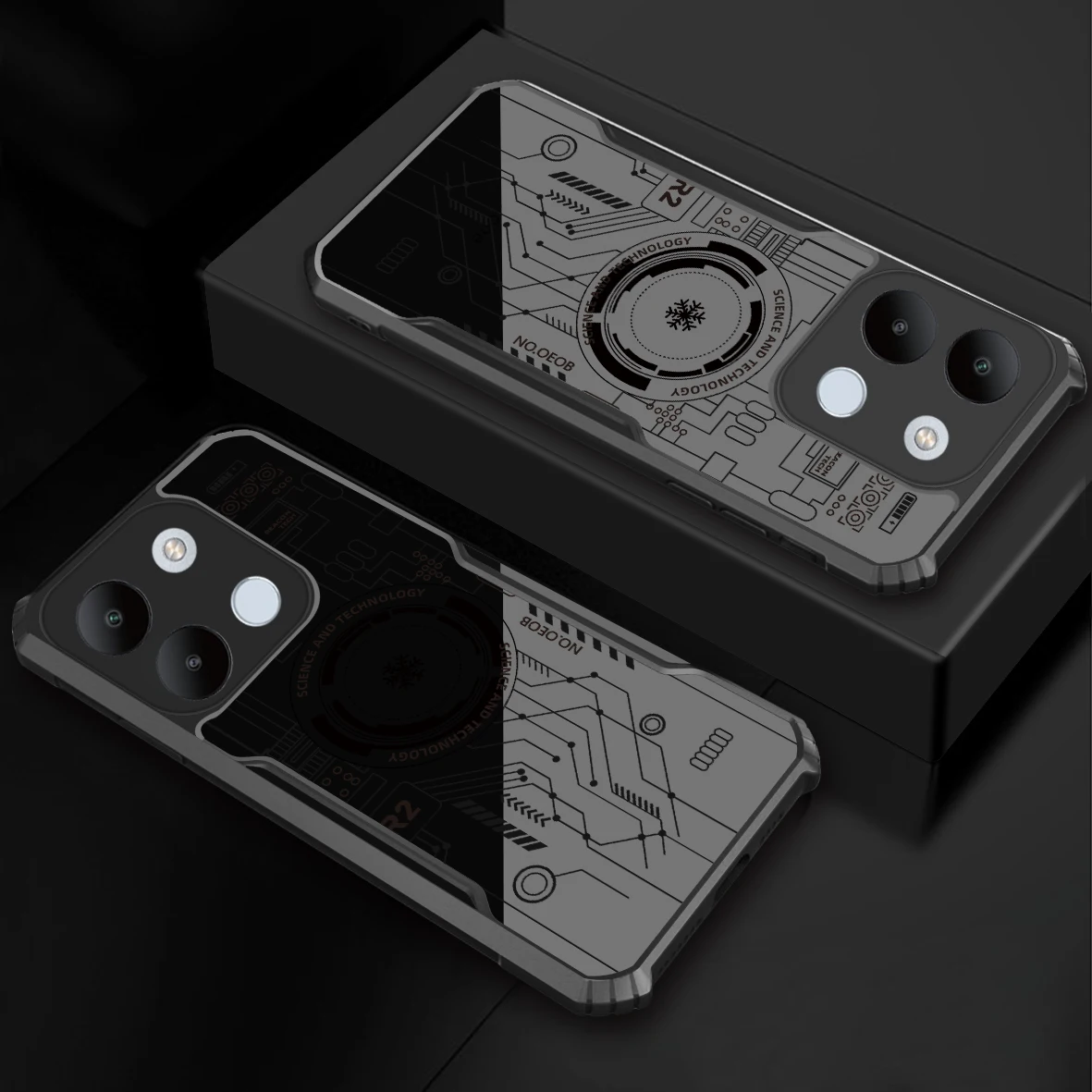 Для itel P65 P55 Plus + NFC P55T RS4 A70 A60S A50 S24 S23 противоударное Предотвращение падения