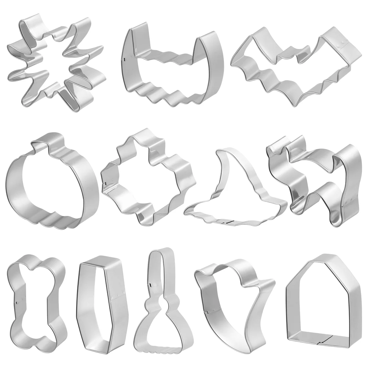 

12 шт., маленькие формы для выпечки на Хэллоуин