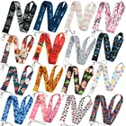 Милый художественный шнурок для ключей значок на цепочке держатель для удостоверения личности кредитной карты подвесной шнурок lyan мобильный телефон Charm аксессуары Подарки оптовая продажа