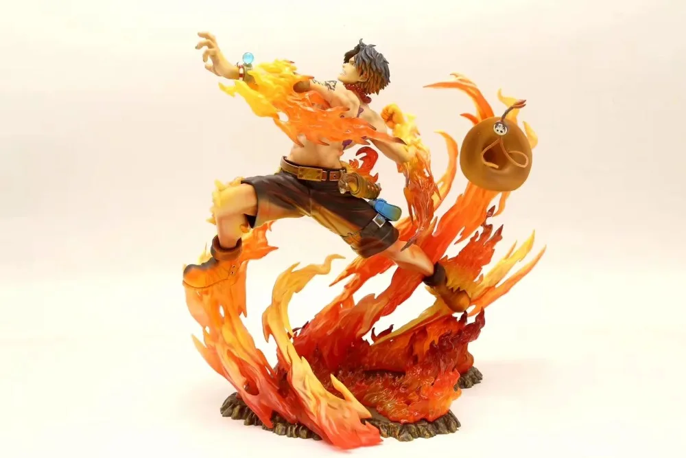 

One Piece Ace Figure Portgas D Ace Anniversary Ver 25 CM PVC Cartoon Figurine One Piece Toys Juguetes