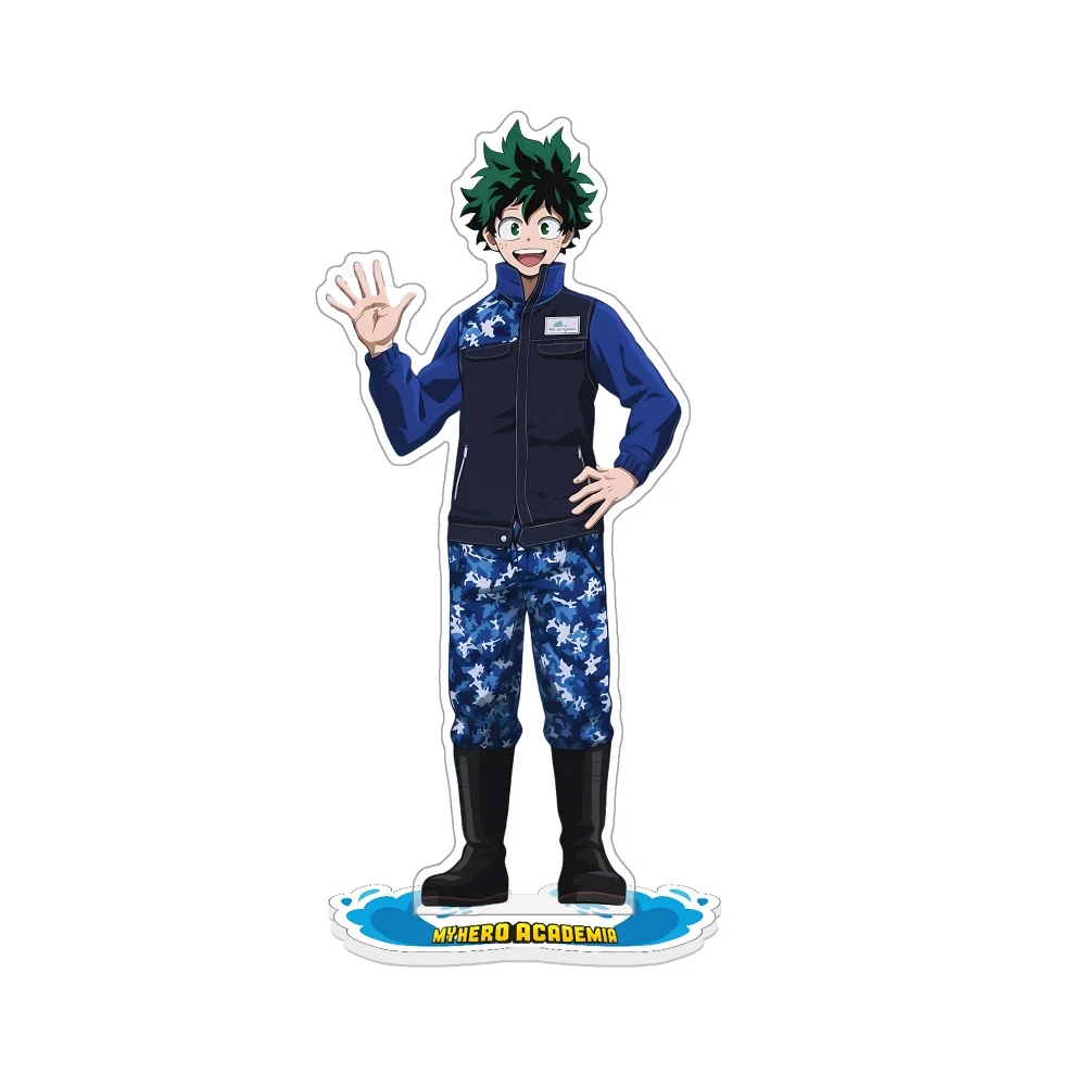 Фото Мой герой ACADEMIA 15CM акриловый стенд BAKUGO DEKU TODOROKI OCHAKO AIZAWA DABI рисунок стол модели отображения декора №3