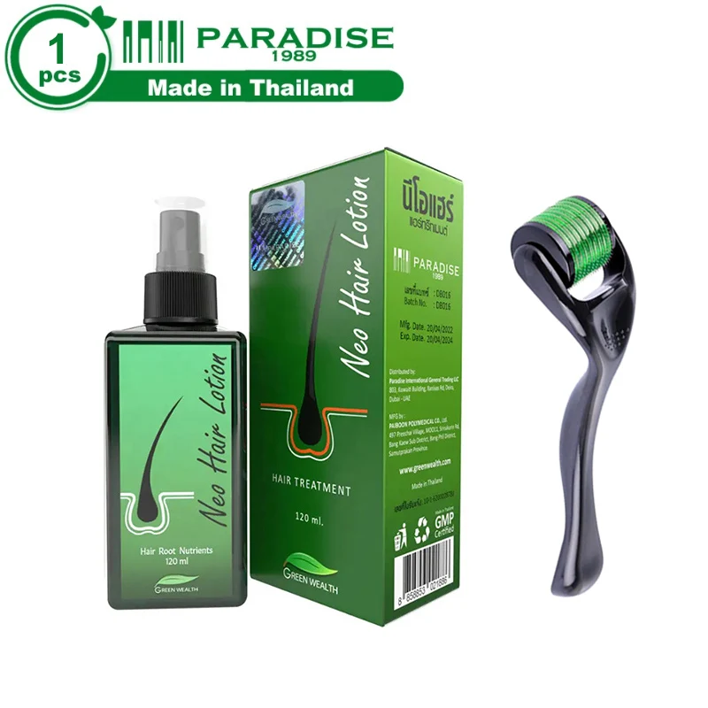 

100% Original Neo Hair Lotion 120ml Made In Thailand Hair Growth Oil Natural Essence Prevents Hair Loss Scalp Treatment Spray