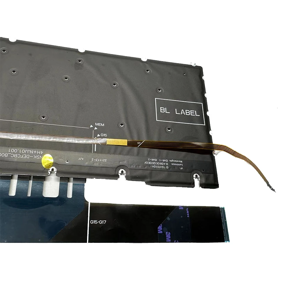Для DELL G15 5510 5511 5515 5520 0H4XRJ с подсветкой новая клавиатура США для ноутбука (art.: 3920cfcfc282a) - 3920cfcfc282a
