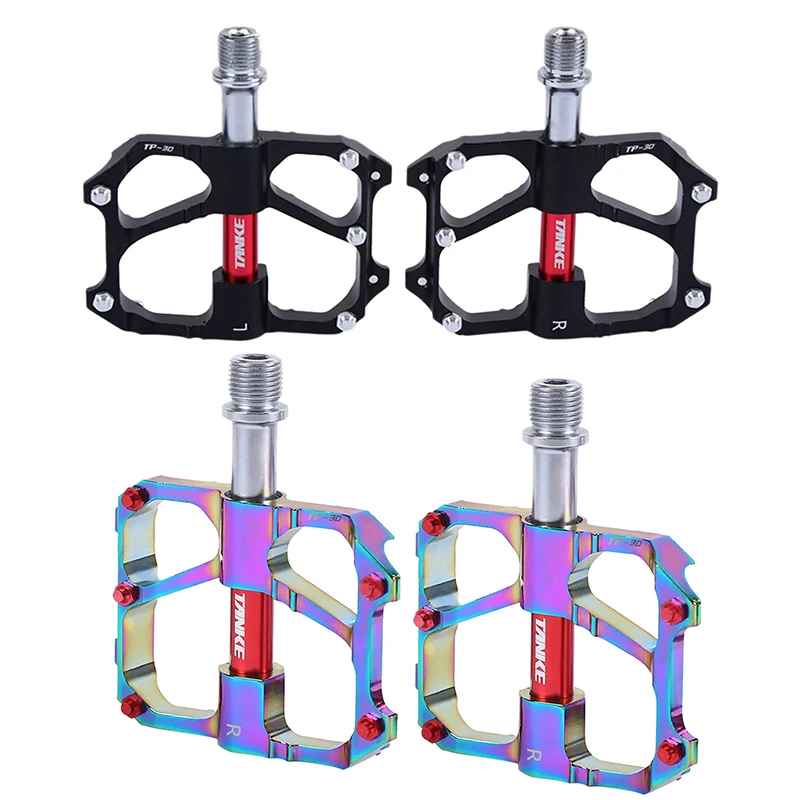 

TANKE MTB Bicycle Pedals Aluminum Alloy Mountain Bike Pedals Sealed Bearing Lubrication Road Vehicle High-Strength Pedal