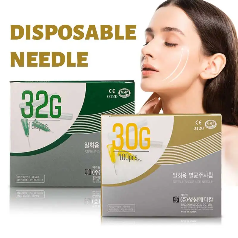 

Disposable Meso Needle 30G 32G 4/13/25mm Korean Beauty Sterile Painless Superfine Needles for Skin Care