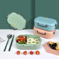 portable hermetic lunch box for work school bento box microwavable leakproof food containers fresh lunch bags outdoor picnic