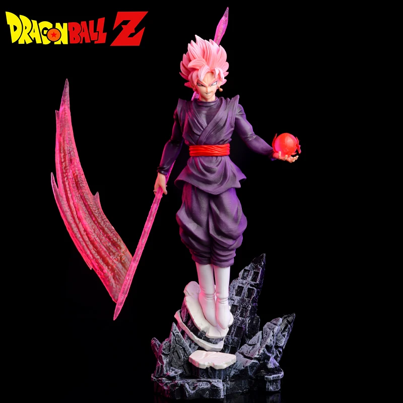 

Dragon Ball Goku Super Saiyan Ball Sickle Pink Action Figure Goku Super Saiya Pvc Model Animation Doll Ornaments