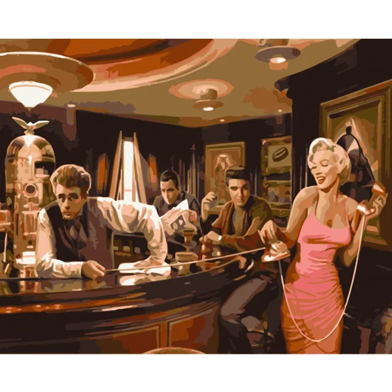 

Картина по номерам «Монро», 60 х75 см