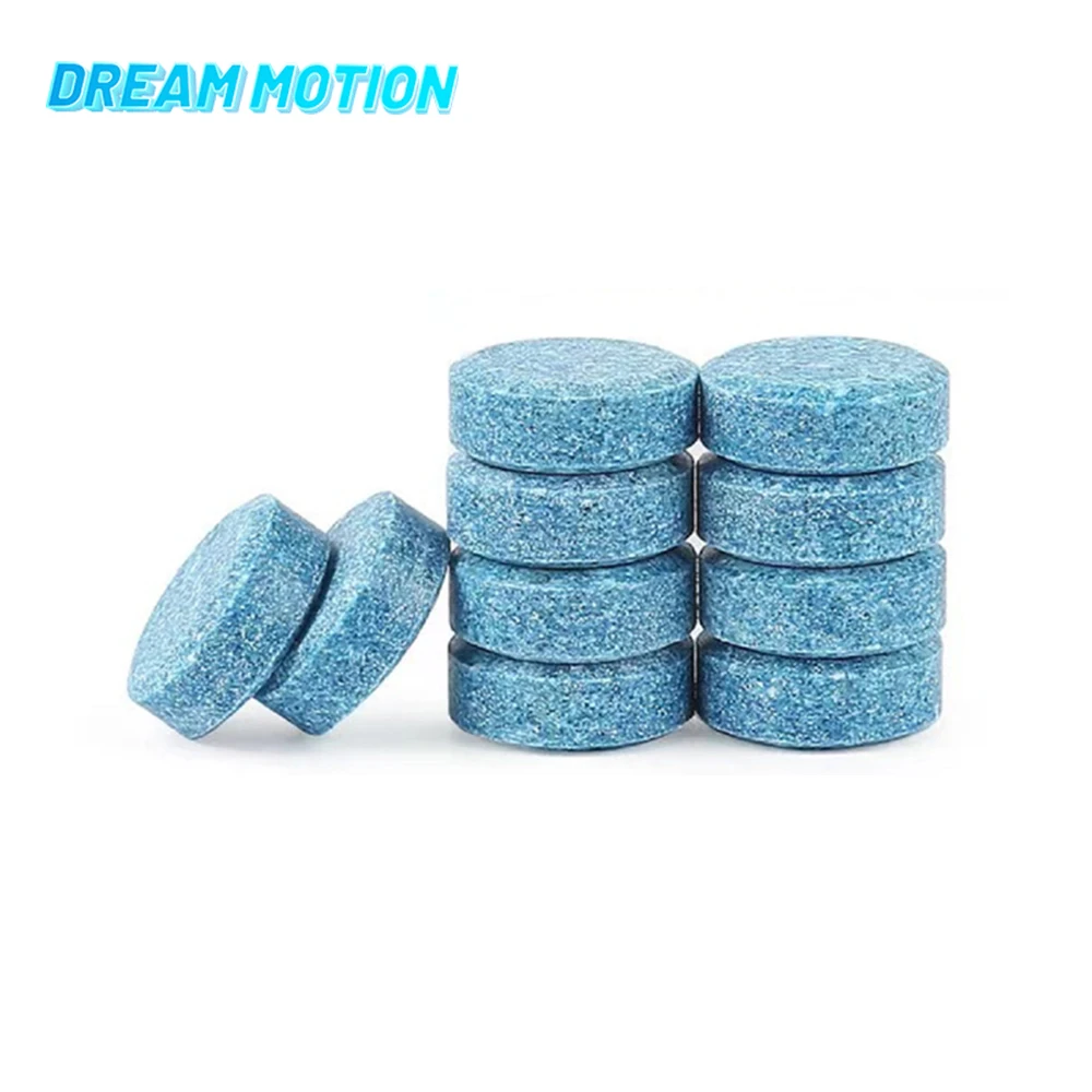 

5/10/20/40/100Pcs Solid Cleaner Car Windscreen Wiper Effervescent Tablets Glass Toilet Cleaning Car Accessories