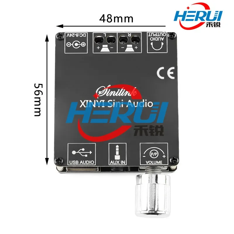 XY-C50L 50 Вт * 2 стерео Bluetooth цифровой усилитель мощности плата двухканальный