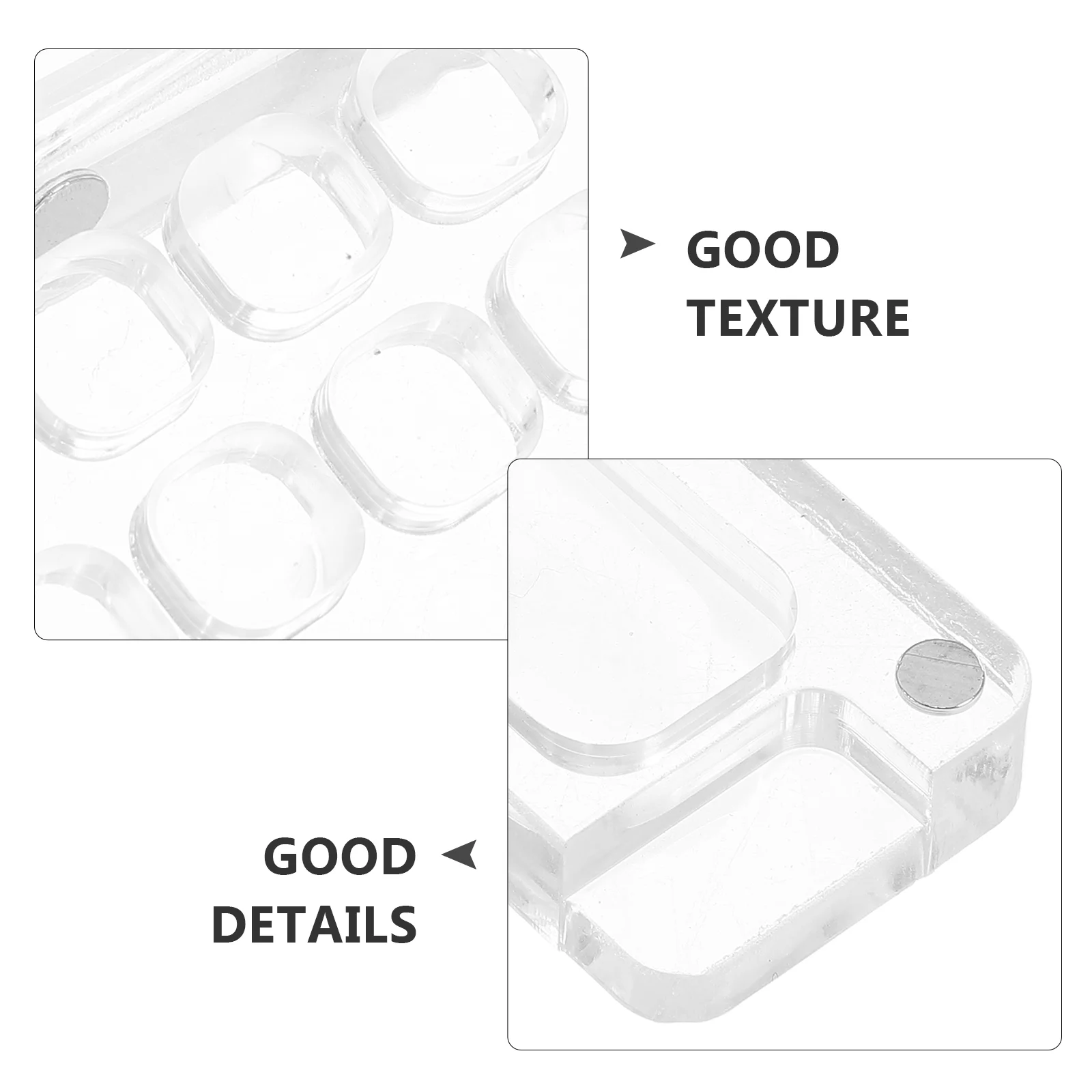 Портативная палитра для рисования с 8 сетками 8-луночная акриловая цветовая