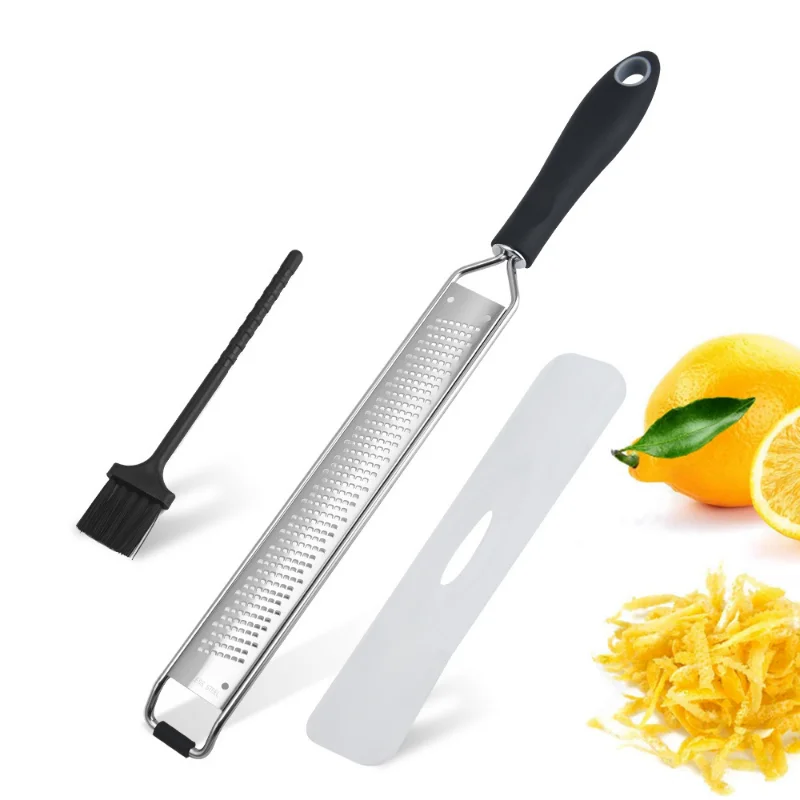 

304 Stainless Steel Multi-function Lemon Cheese Grater Wide Plate Chocolate Carrot Potato Shaper Kitchen Tool Accessories