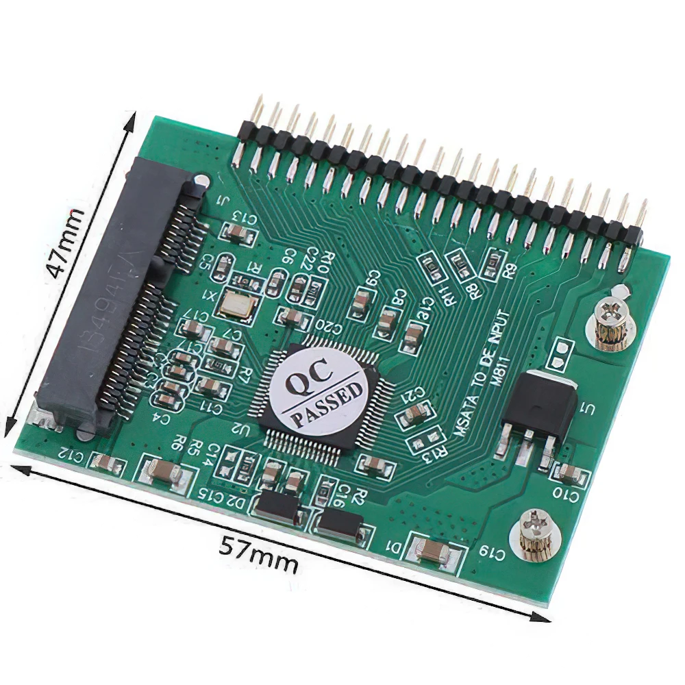 

Твердотельный накопитель MSATA MINI PCI-E SATA SSD на 5 В 1,8/2,5 дюйма IDE 44pin адаптер MSATA карта для ноутбука