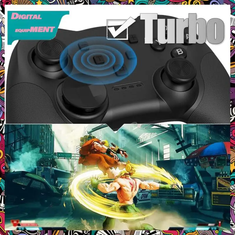 

Rechargeable Six-axis Gyroscope Function. Gamepad Black Controller Ble4.0 Abs Game Controller For Switch Abs
