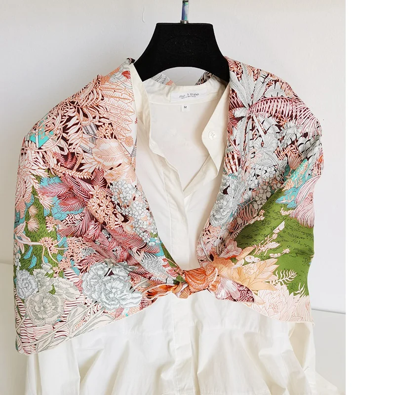 Рисунок 2 - 100% натуральный шелк шарф шаль