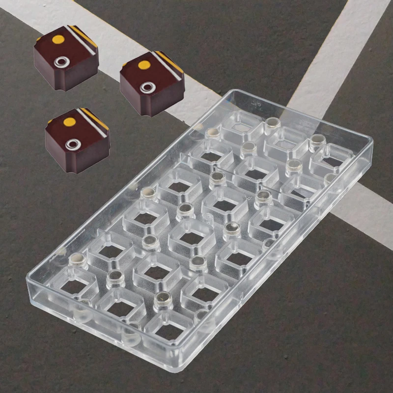 7 видов стилей магнитная пластина для переноса формы шоколада и 2 типа