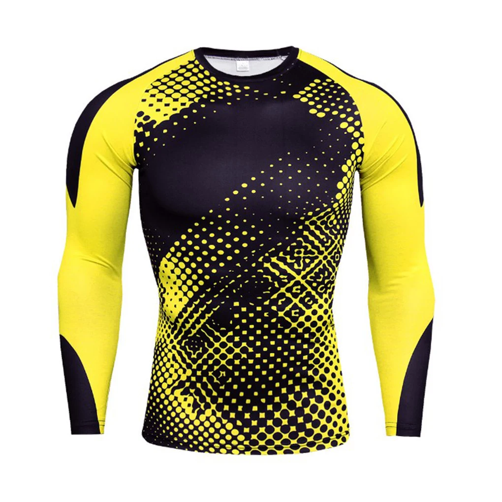 

Облегающая Мужская футболка с круглым вырезом, быстросохнущая корректирующая одежда, легкая износостойкая Мягкая прочная компрессионная ...