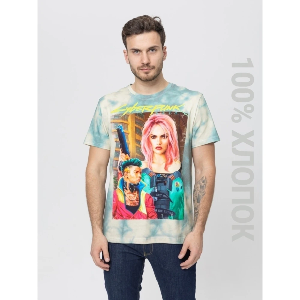 Футболка мужская FortyFour MT007 серый хлопок 100% |