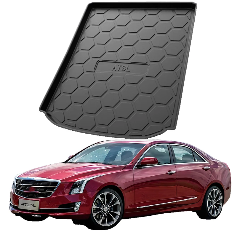Автомобильный задний багажник грузовой вкладыш коврик для багажника ковер Cadillac
