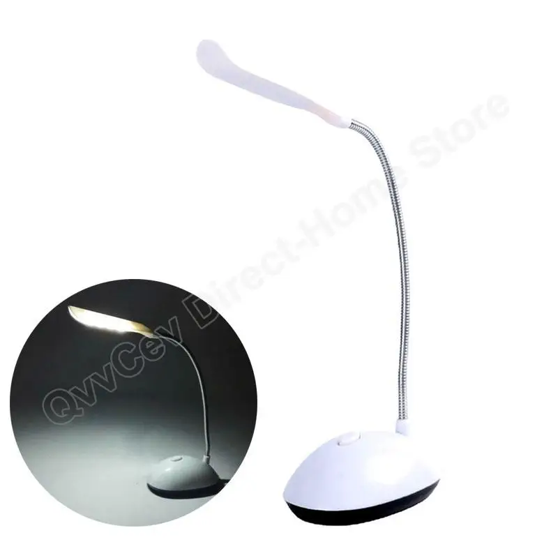 

Small Table Lamp for Bedroom AAA Battery Powered LED Desk light Lamp Study Book Reading Lights Bedside Student Office Lamp