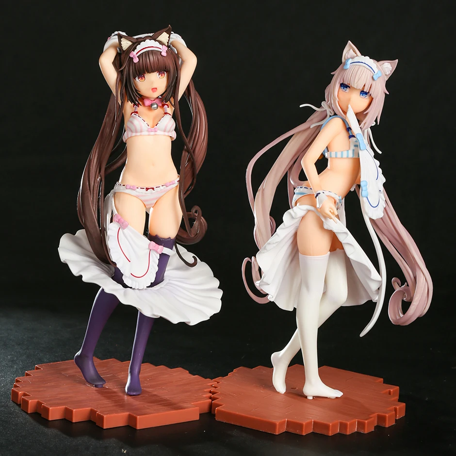 

Nekopara Vanilla Chocolat Dress Up Time 1/7 Scale PVC Collection Model Figure Anime Character Statue Toy