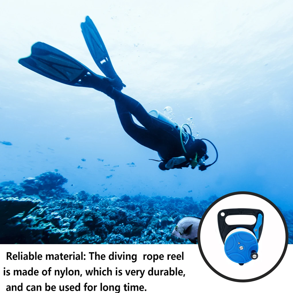 

Professional Diving Line Reel Snorkeling Cave Underwater Fingertip Spool