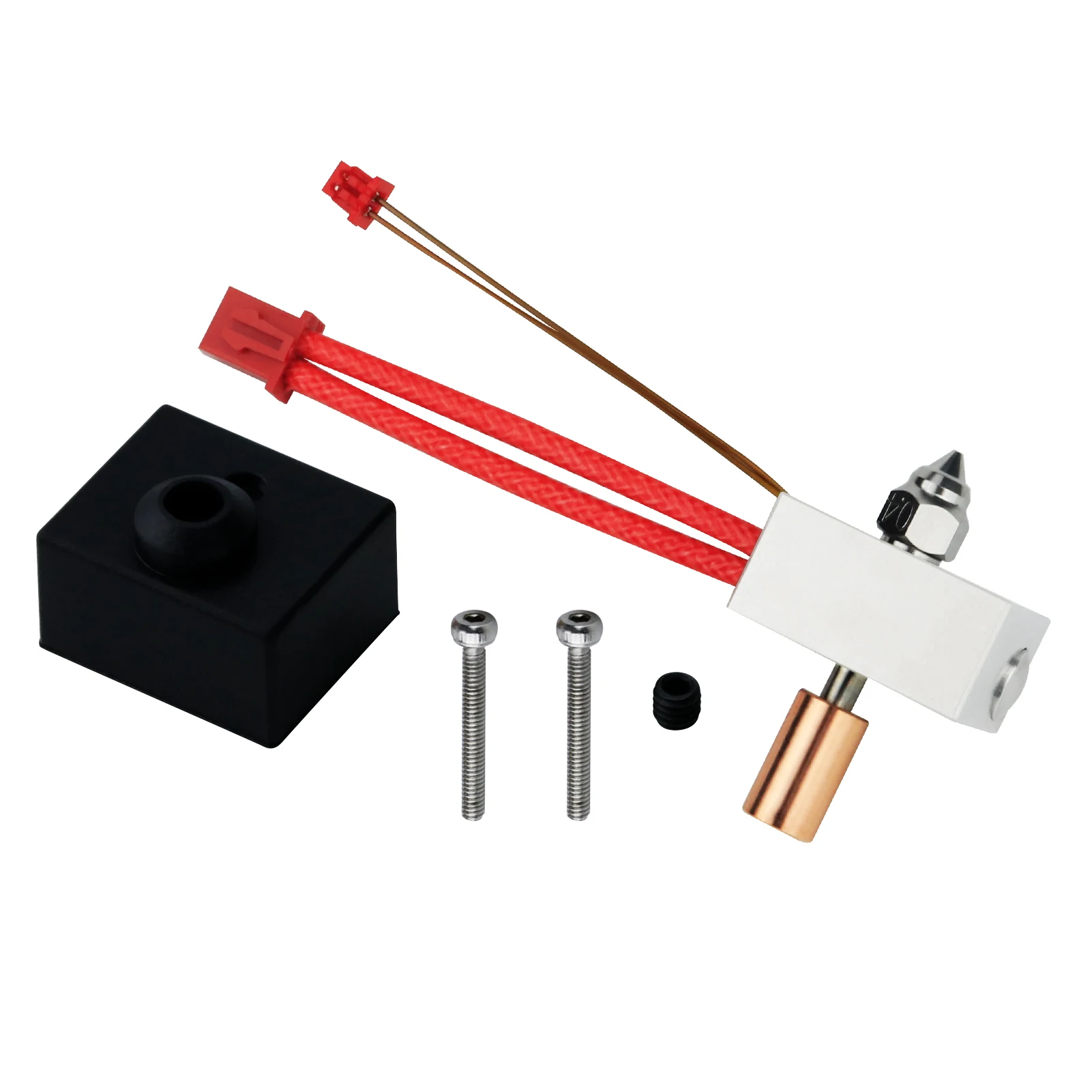 CREALITY High Temperature Pro Heating Block Kit Customized For Ender-3 S1 CR-10 Smart Pro Printer Equipped With Sprite Extruder CREALITY High Temperature Pro Heating Block Kit Customized For Ender-3 S1 CR-10 Smart Pro Printer Equipped With Sprite Extruder