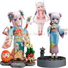 Фигурка Девушки-дракона мисс Кобаяши, аниме Канна Камуи, масштаб 18, раскрашенное кимоно, версия из ПВХ, фигурка, игрушка, модель, кукла в подарок