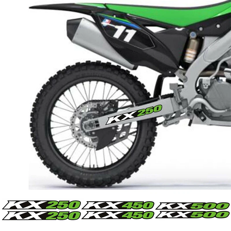 

Motorcycle Accessories Swingarm Swing Arm Stickers FOR KAWASAKI KX 250 250X 250R 250F 450 450F 450X 450SR 500 1974-2022
