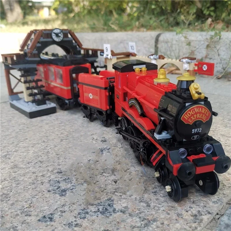 801 шт. модель экспресс-поезда подходит для 75955 игрушки детей рождественский