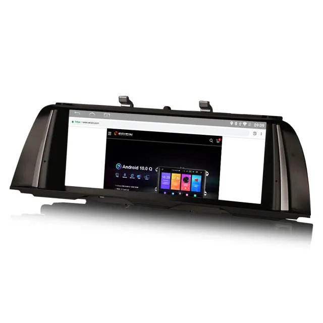 Erisin ES2625B 10 25 &quotAndroid 10.0 IPS Авторадио GPS 4G WiFi DAB + CarPlay DVR TPMS USB Canbus F10 F11 с NBT